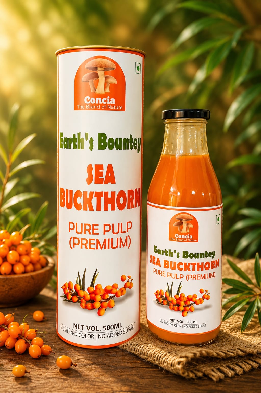 EARTH’S BOUNTY ( Sea Buckthorn)